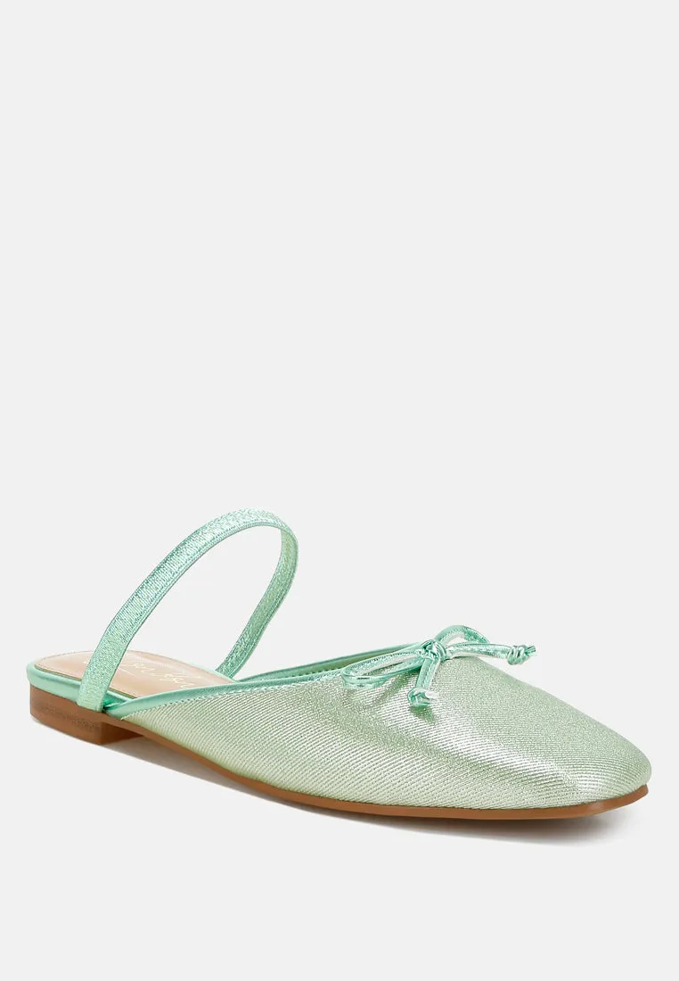 Glitter Ballet Mules By RAG
