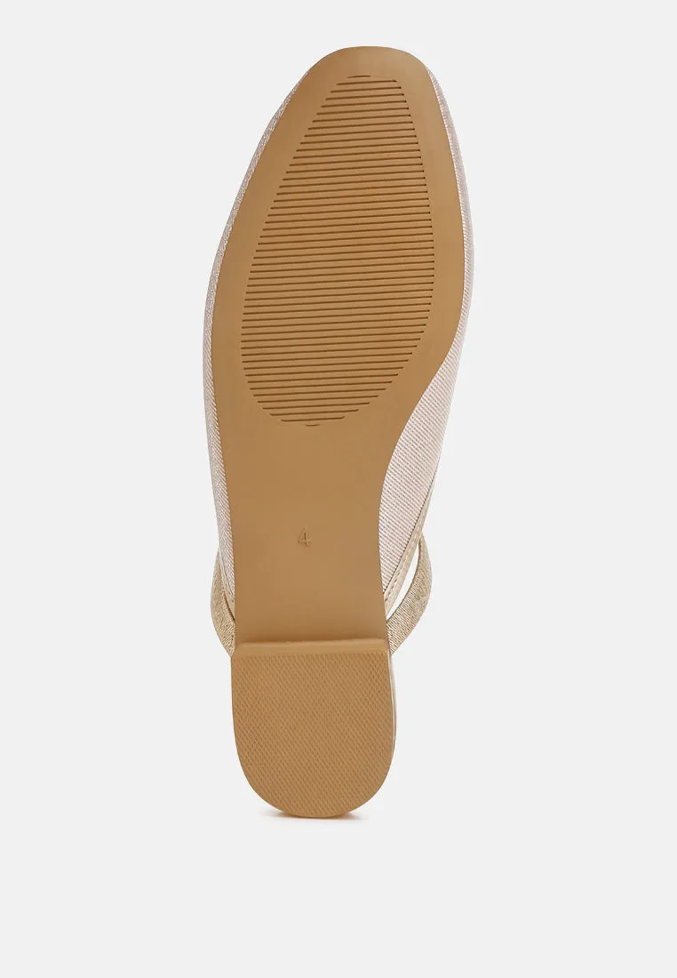 Glitter Ballet Mules By RAG