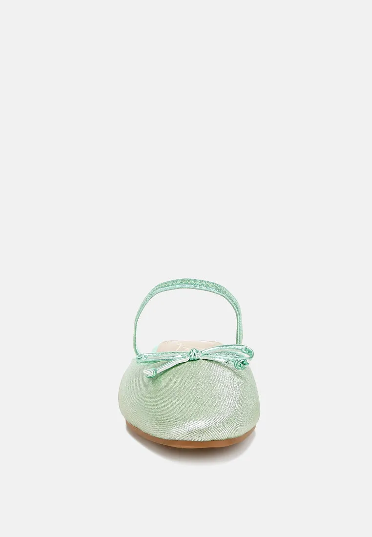 Glitter Ballet Mules By RAG