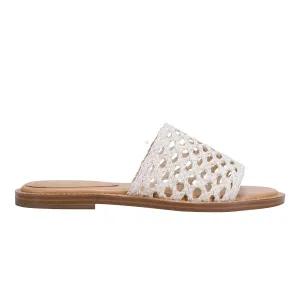 Glynne Woven Flat Sandal