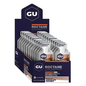 GU Energy Box Roctane Energy Gel, Chocolate Coconut