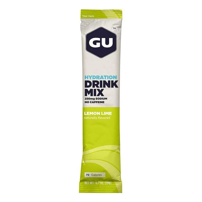 GU Energy Hydration Drink Mix | Stick, Lemon Lime