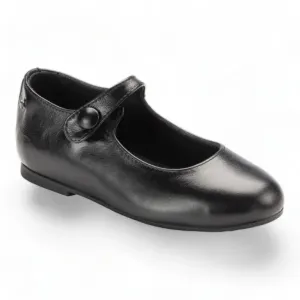 Guity - Black Soft Leather Strap for Girl by Manuela de Juan