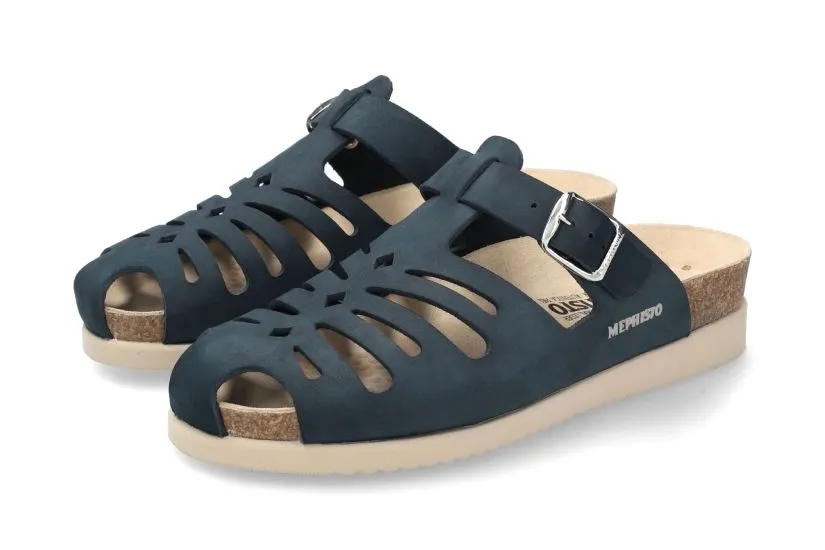 'Hedina' women's clog sandal - Blue