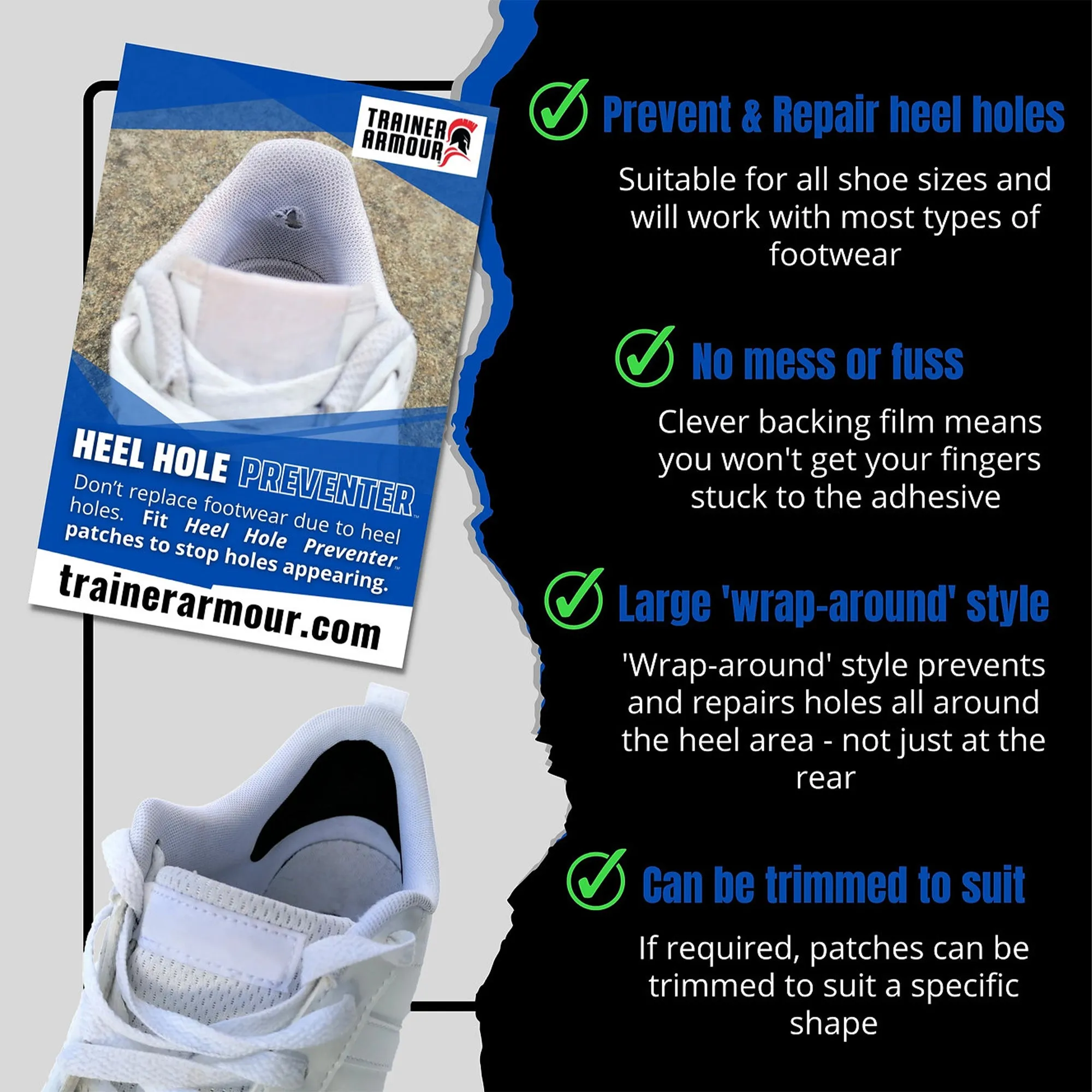 Heel Hole Preventer