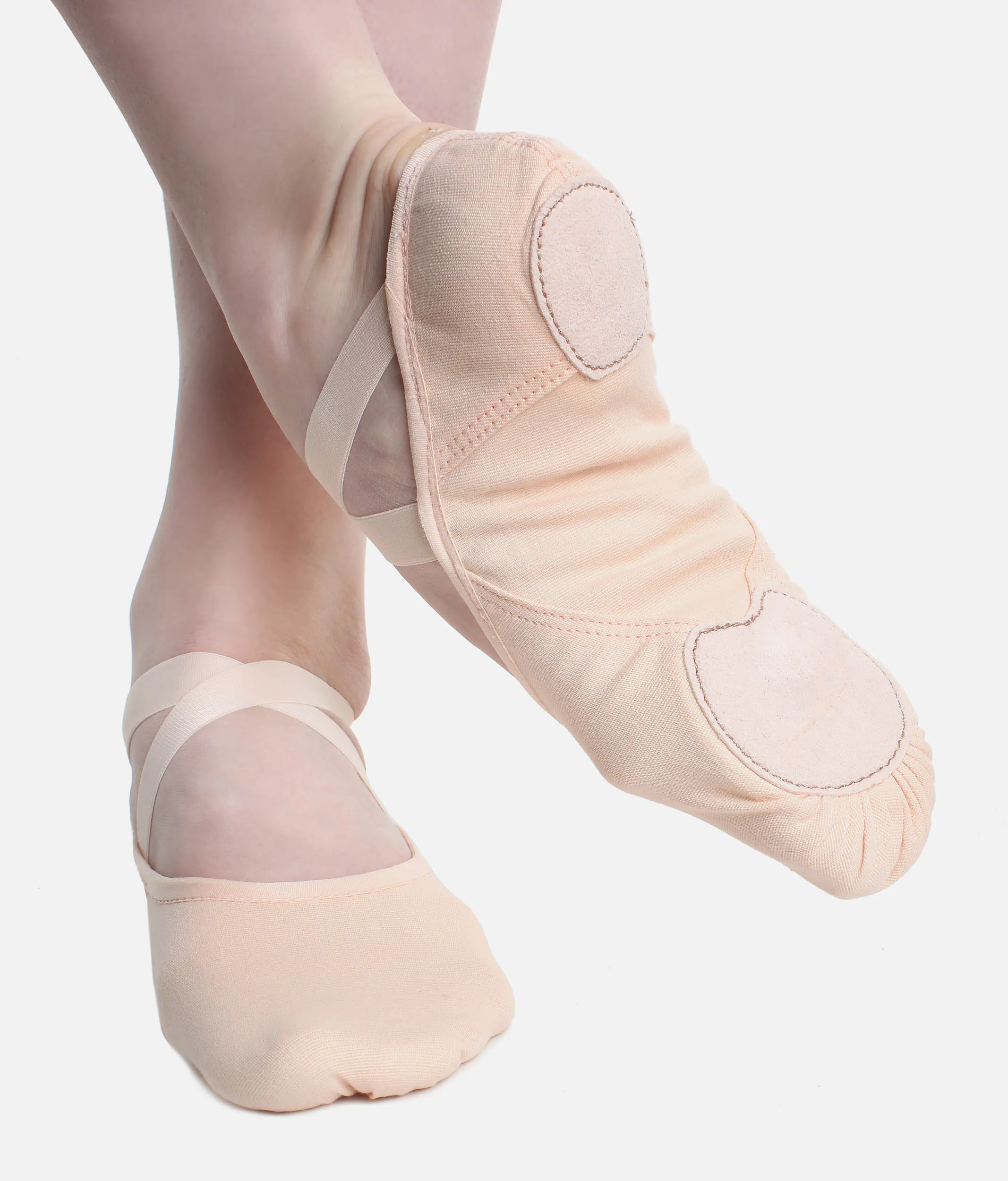 High-Performance Vegan Ballet Shoes SD140, Canvas Split Sole Design