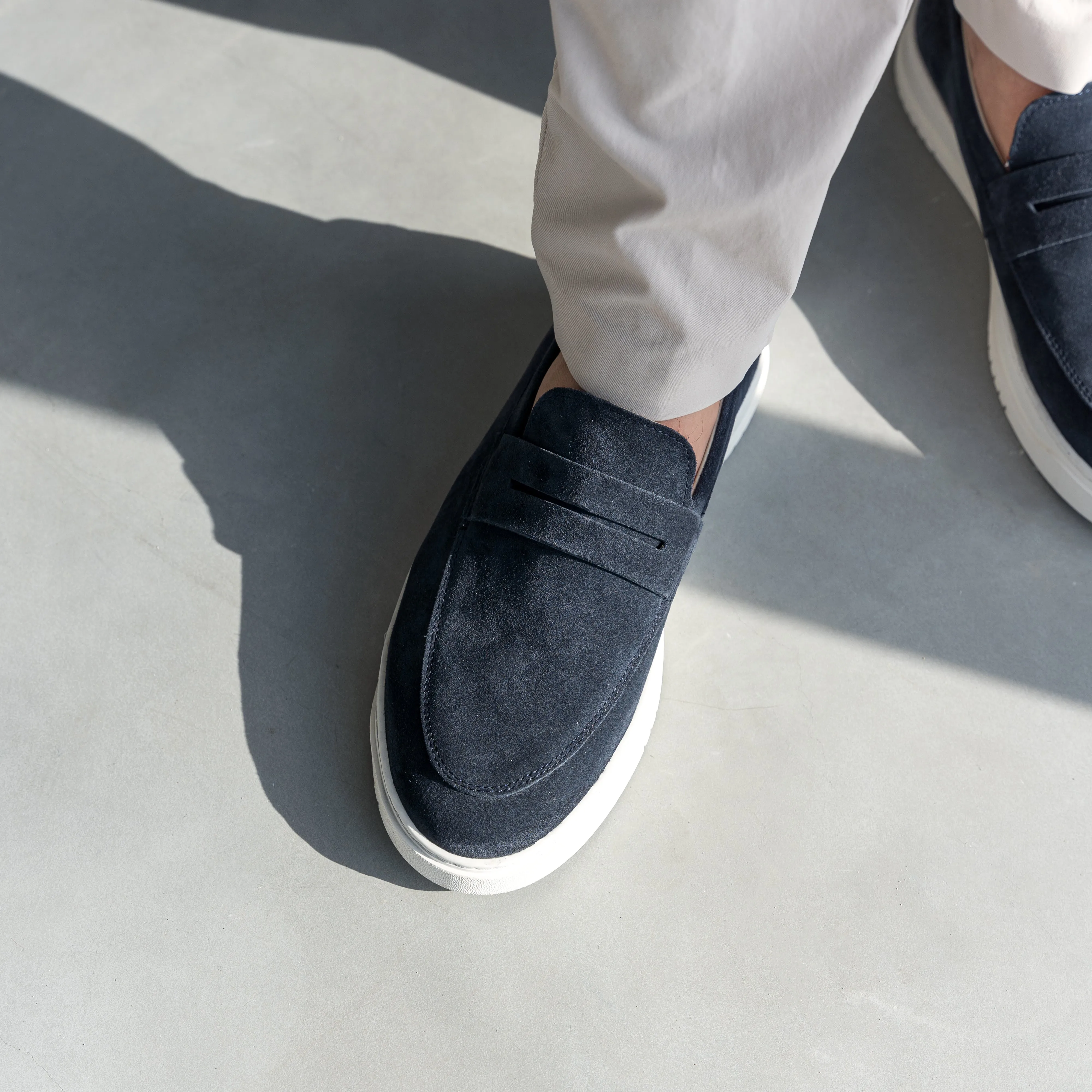 Hinson Palmer Loafer Dk Blue