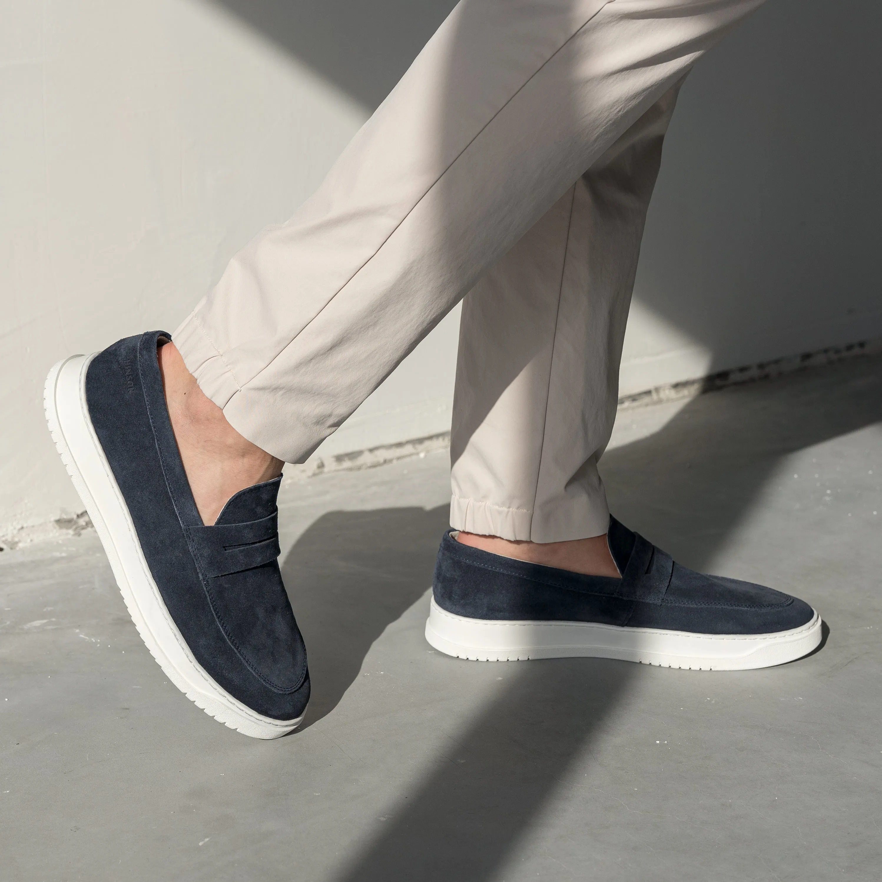 Hinson Palmer Loafer Dk Blue