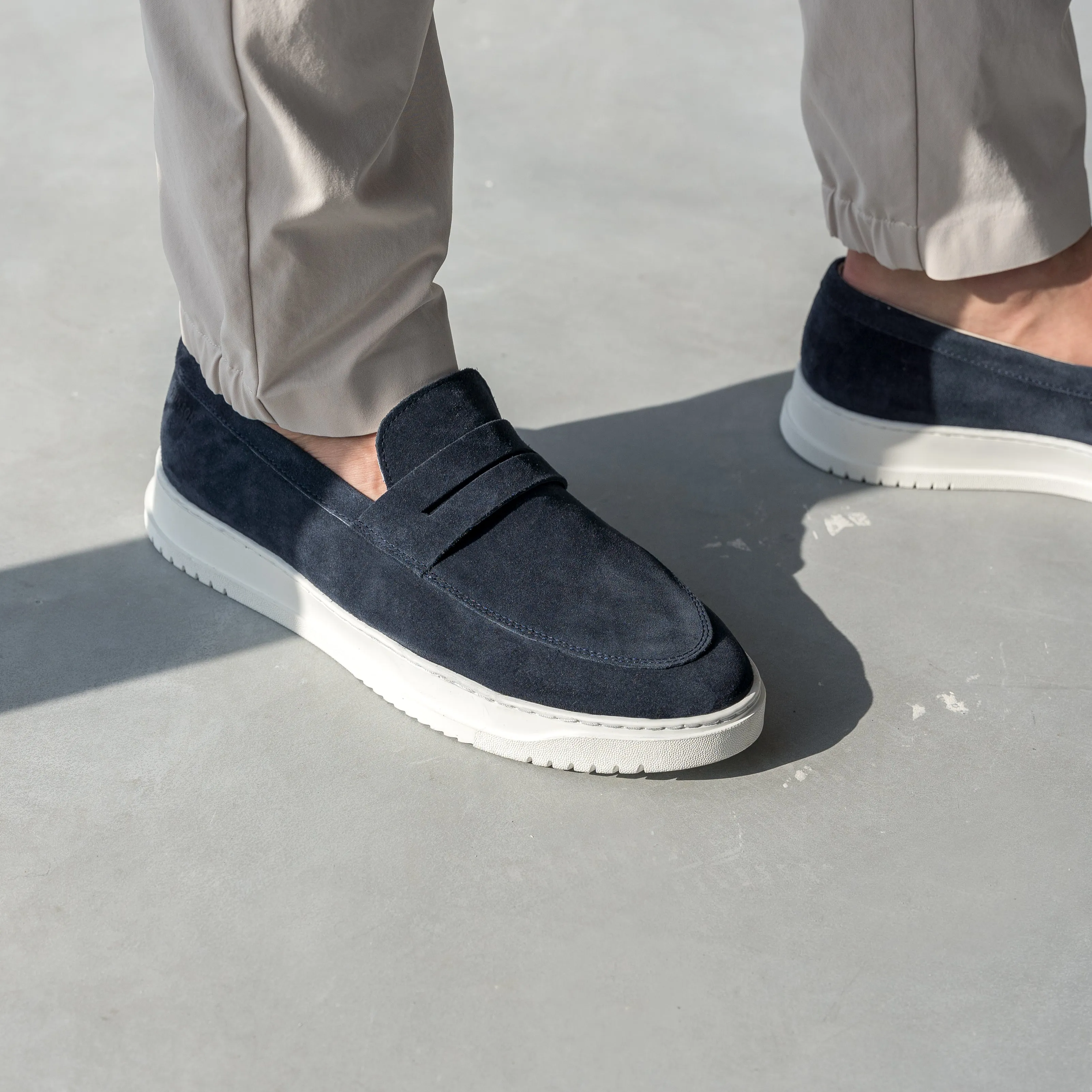 Hinson Palmer Loafer Dk Blue
