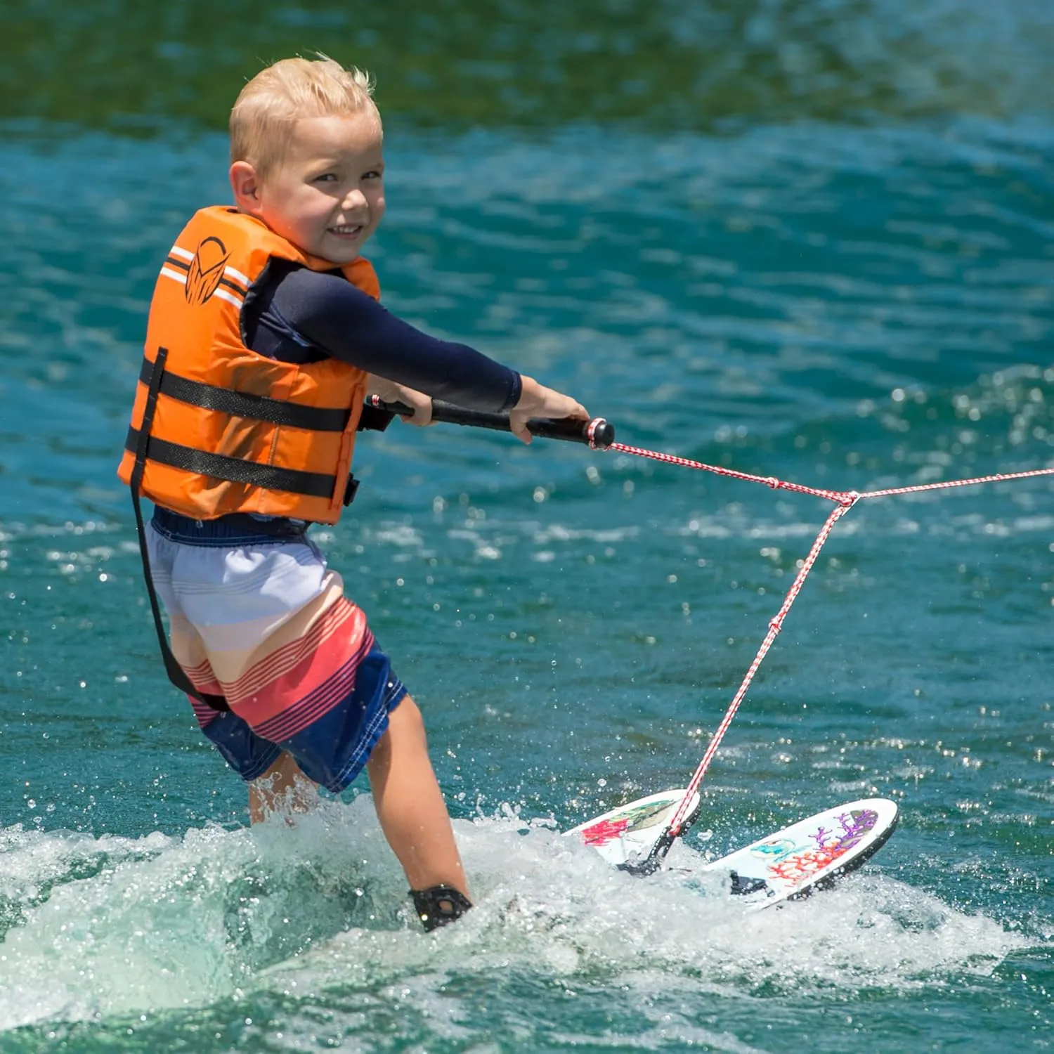 Hot Shot Waterski Trainers w/ Bar/Rope