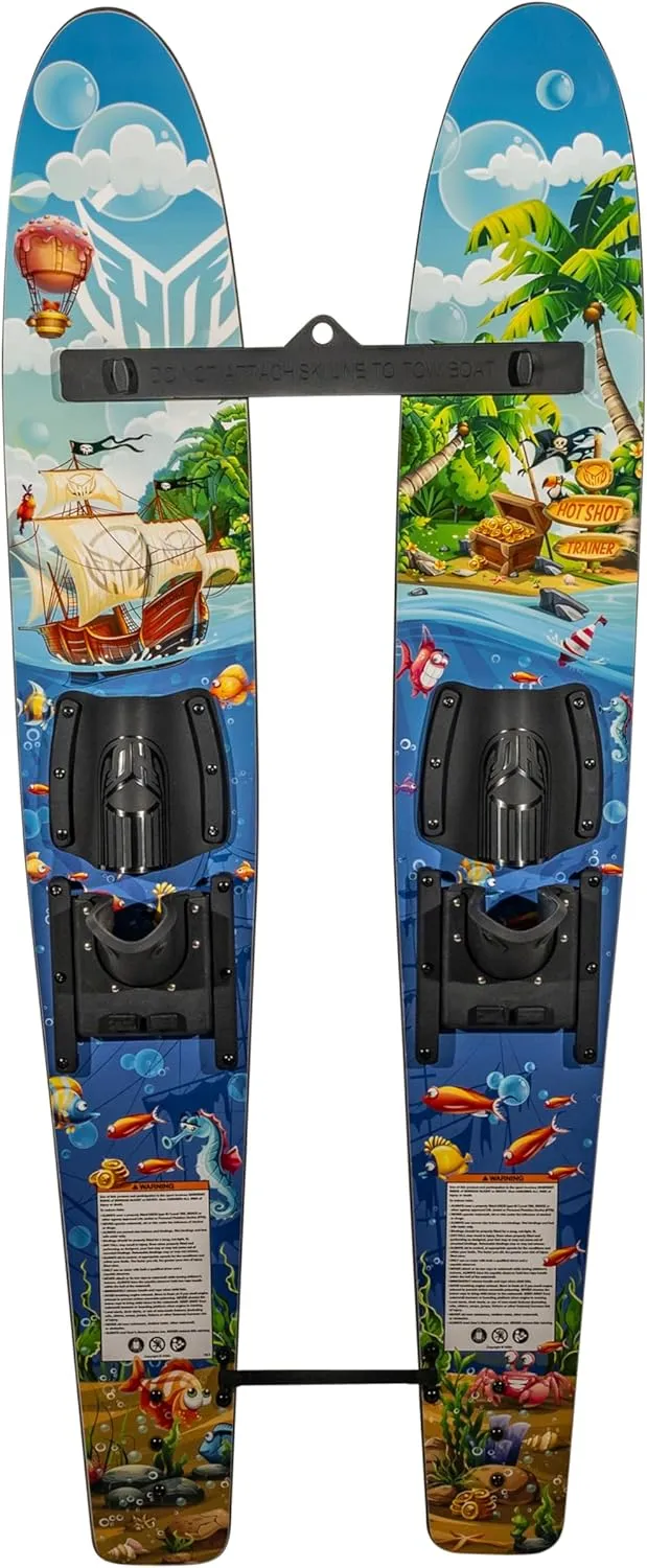 Hot Shot Waterski Trainers w/ Bar/Rope