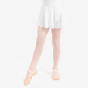 Jupette portefeuille danse classique rose en voile fille