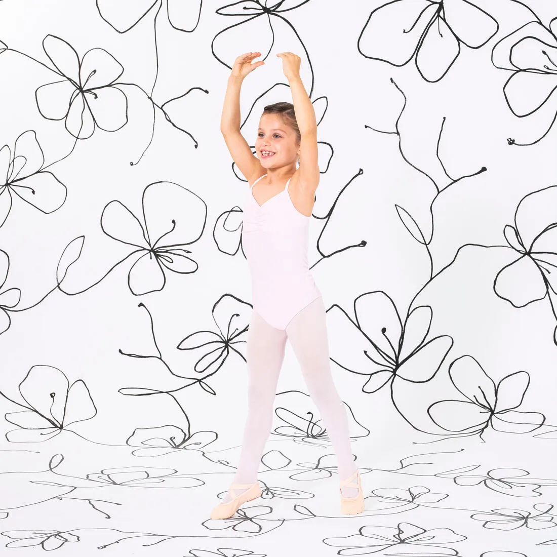 Justaucorps danse classique fines bretelles filles