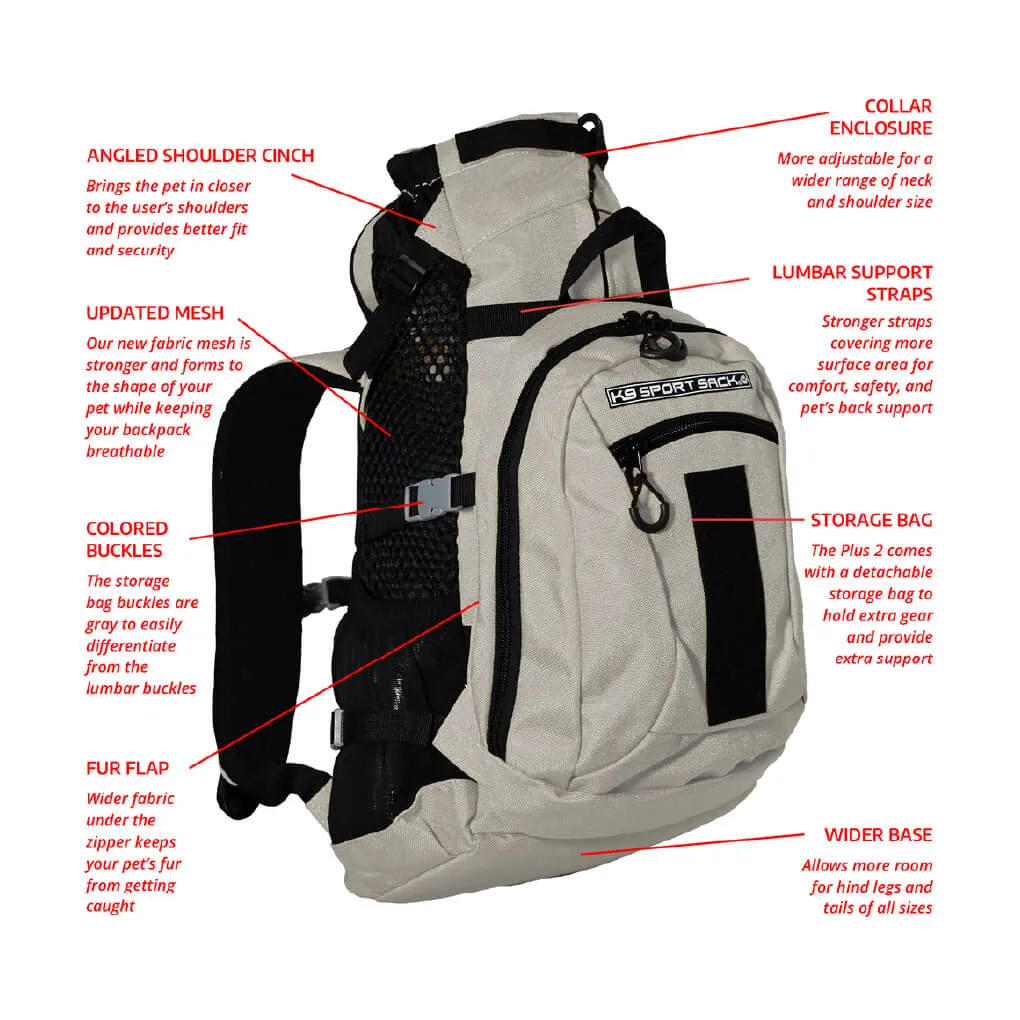 K9 Sport Sack PLUS 2 Dog Carrier Backpack