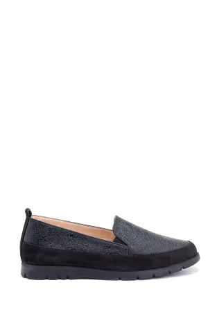 Kadın Deri Sim Detaylı Loafer