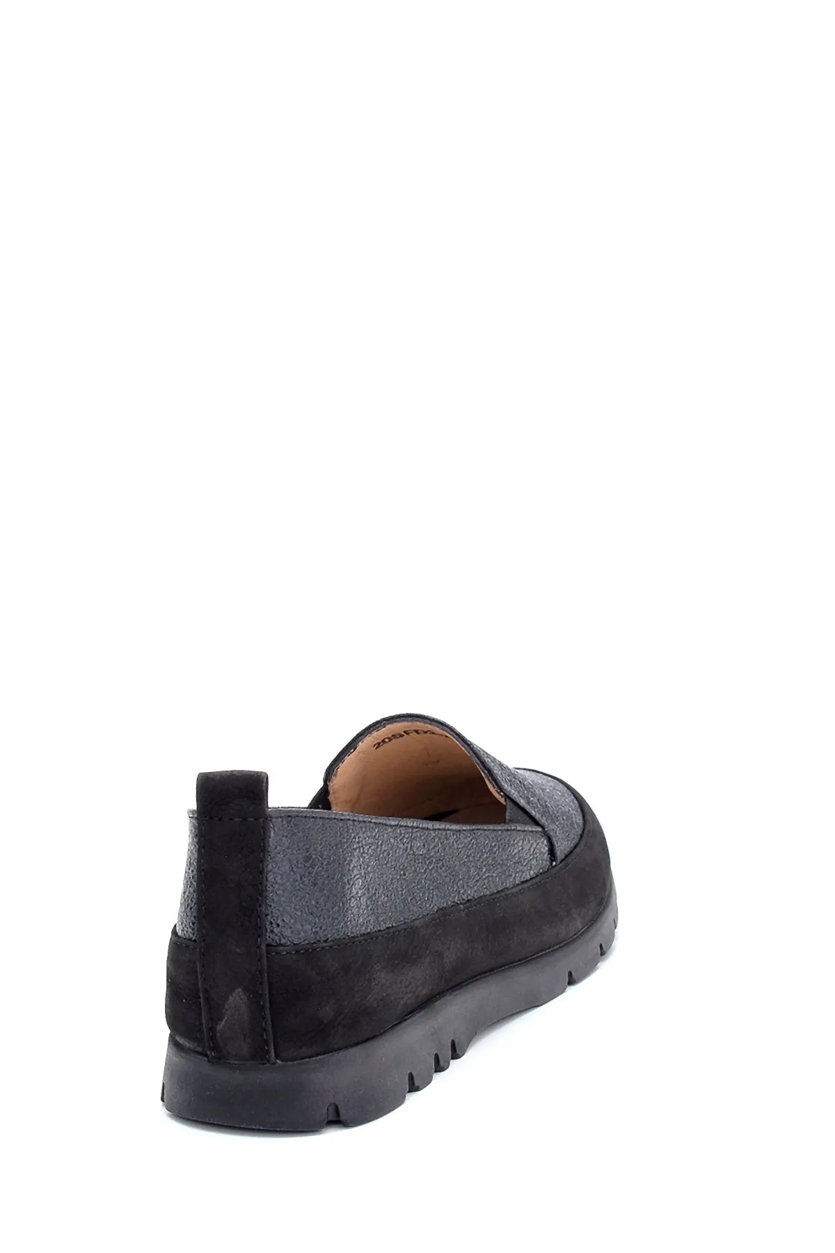 Kadın Deri Sim Detaylı Loafer