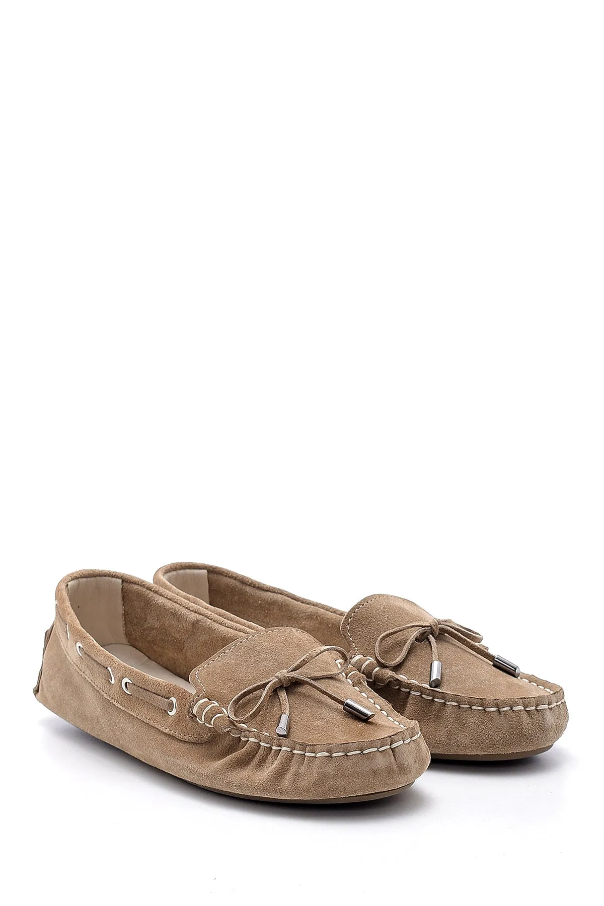 Kadın Süet Deri Loafer