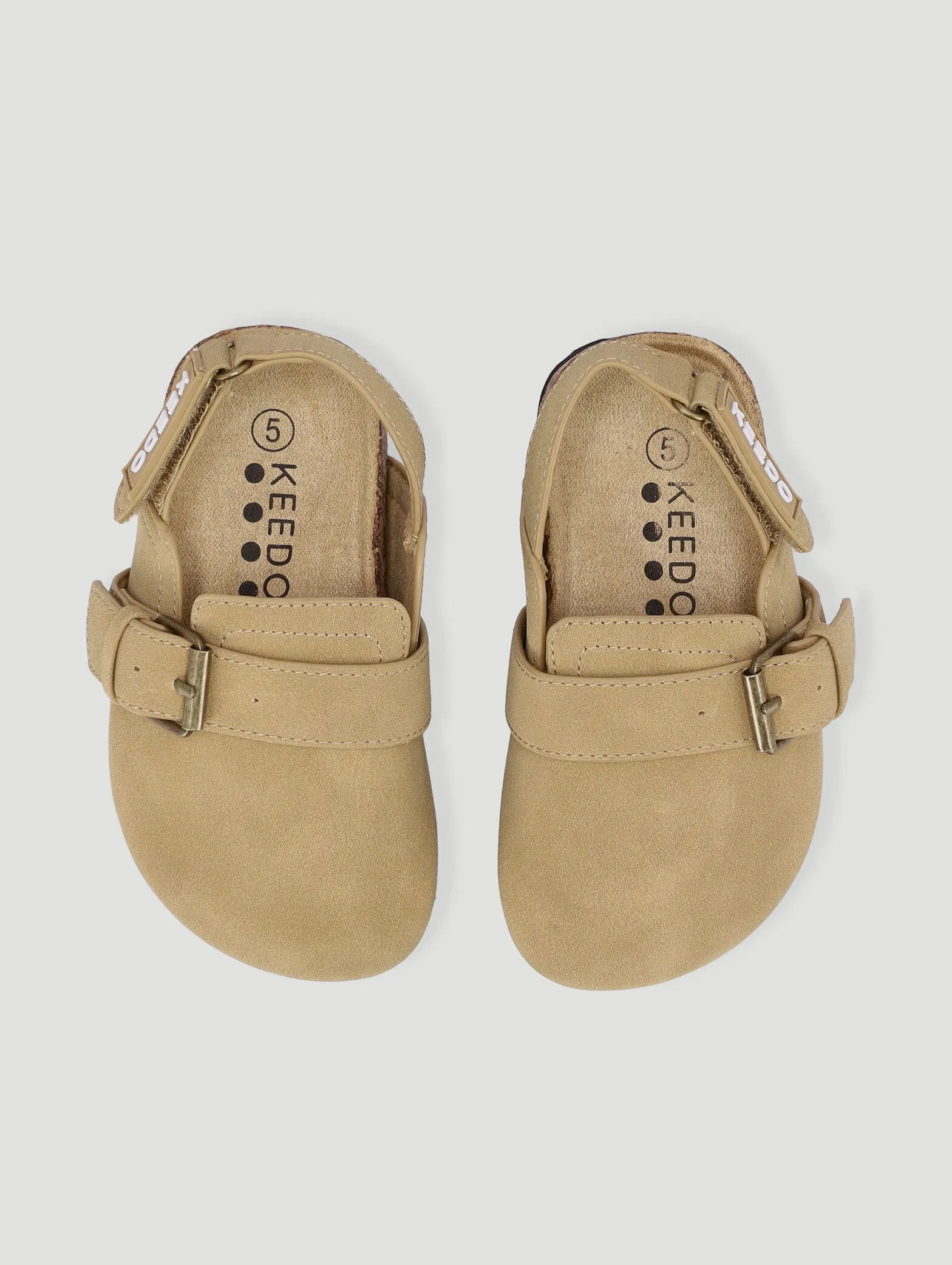 Keedo Boys Suede Clogs