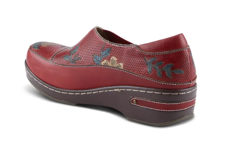 L'Artiste Burbank Flower Clogs