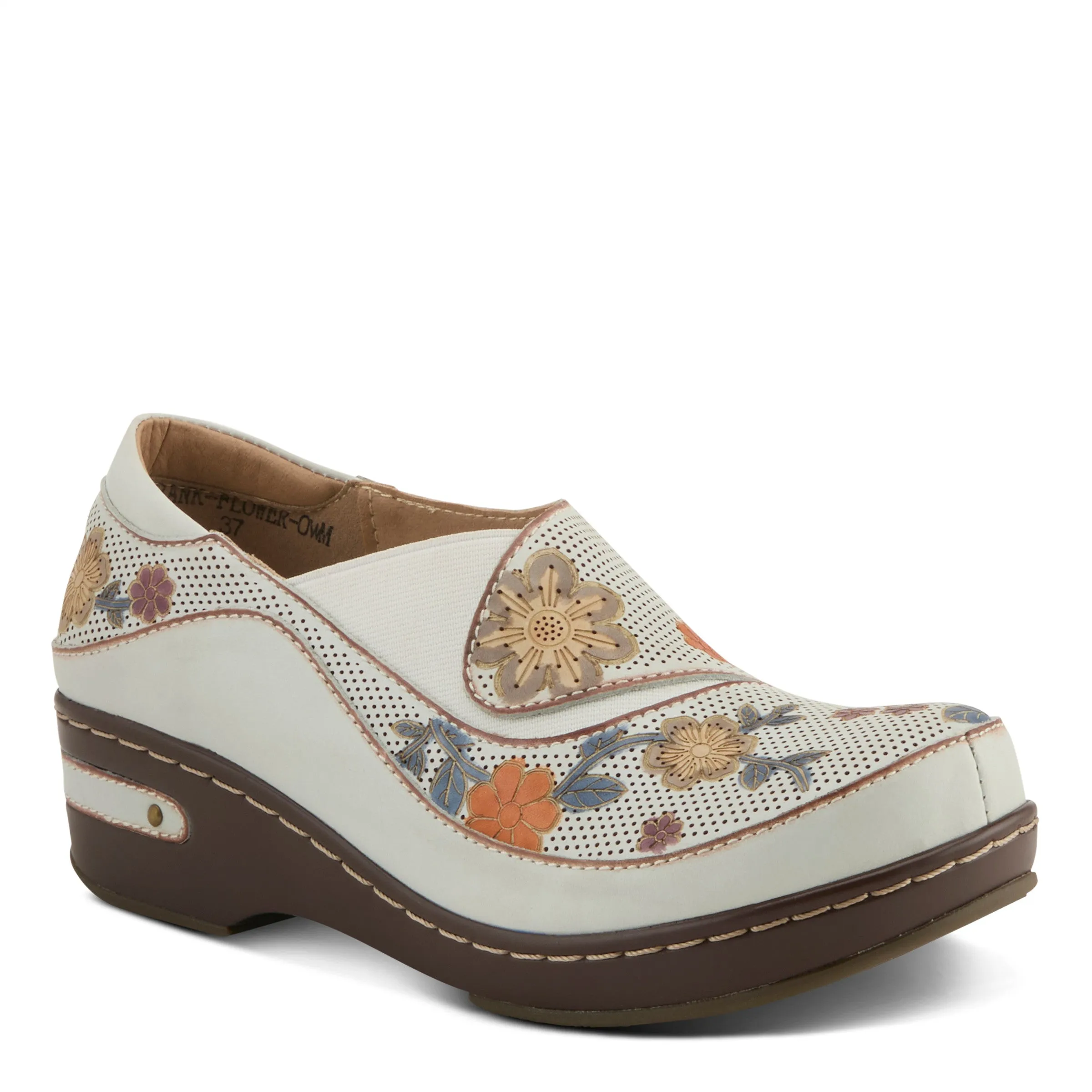 L'Artiste Burbank Flower Clogs