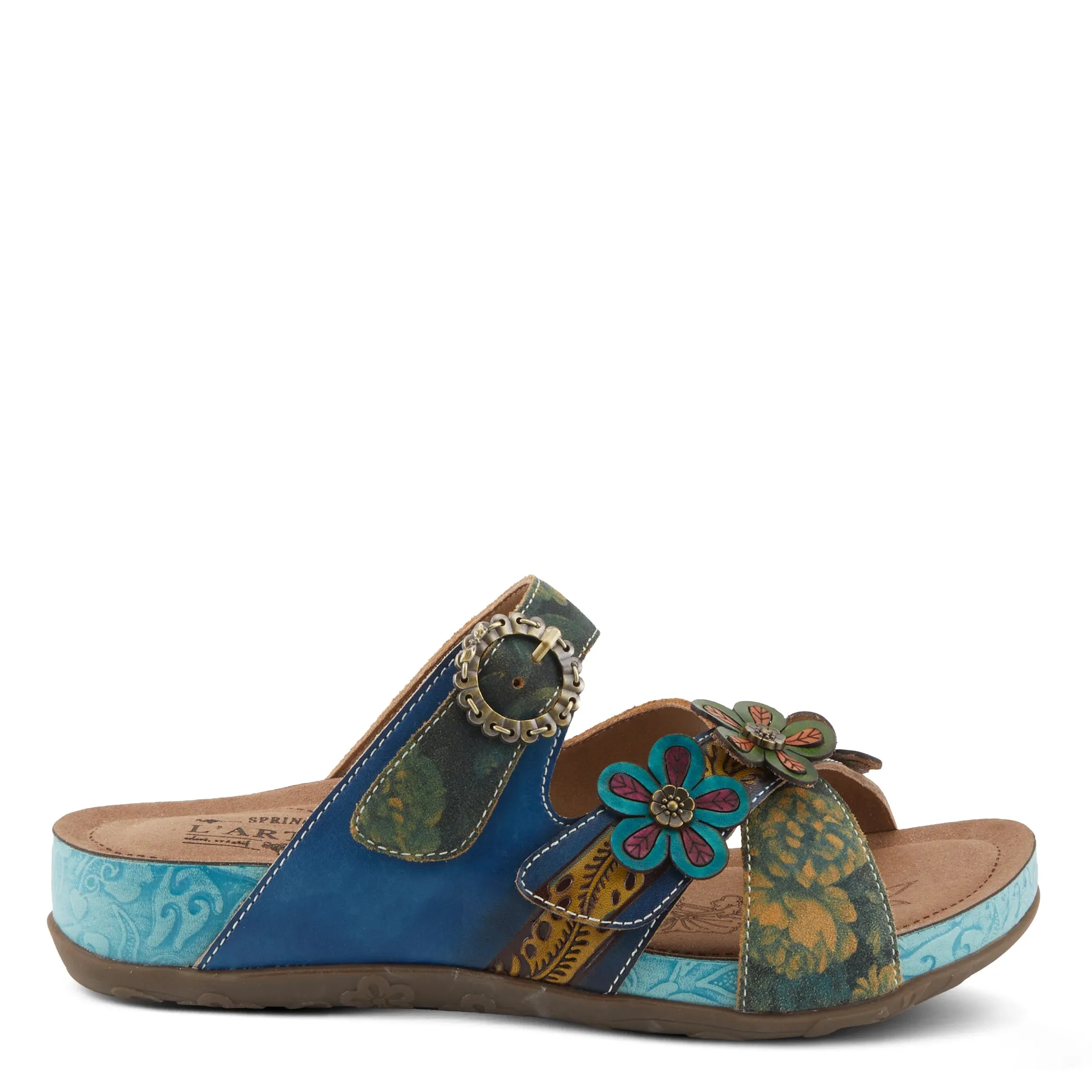 L'ARTISTE - Caelana-Blum Sandals