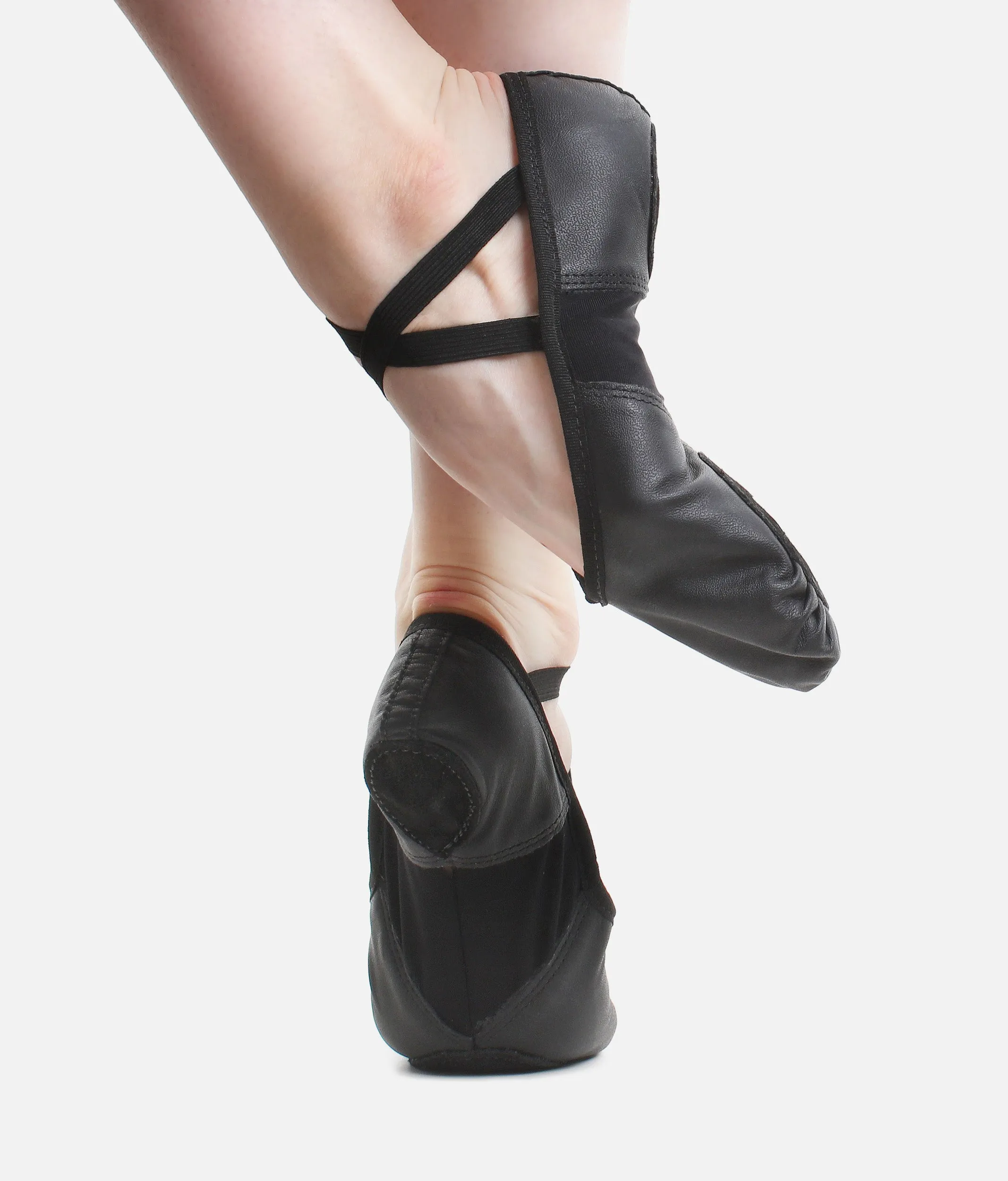 Leather Ballet Shoes BAE11 - Hybrid Split Sole Design
