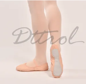 Leather Full Sole Ballet Shoes