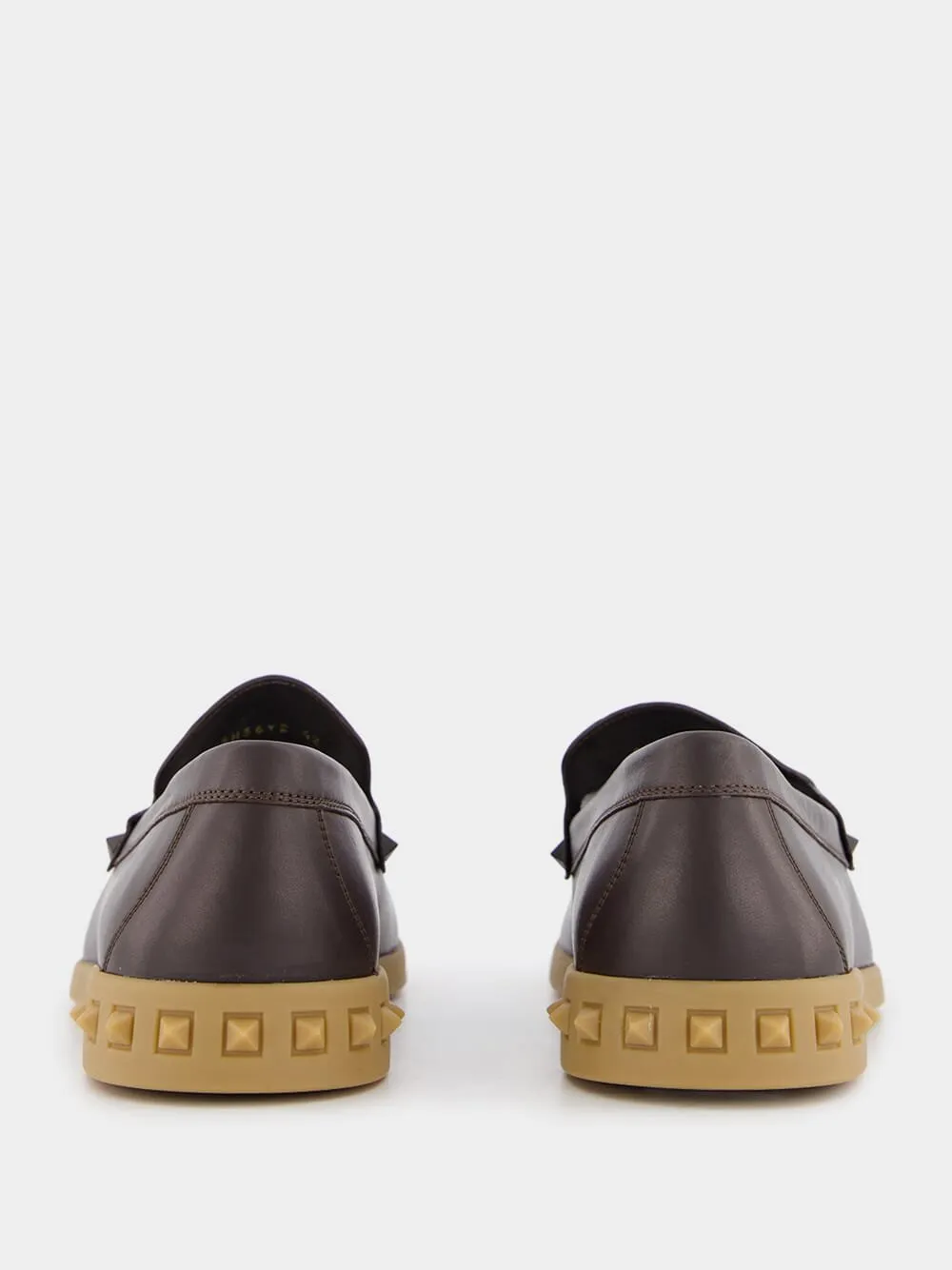 Leisure Flows Brown Leather Loafers