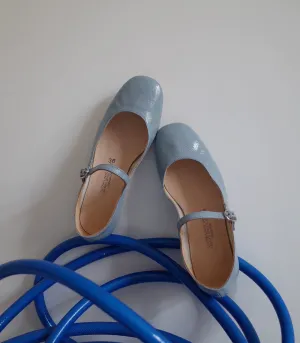 Light Blue Mary Jane Shoes