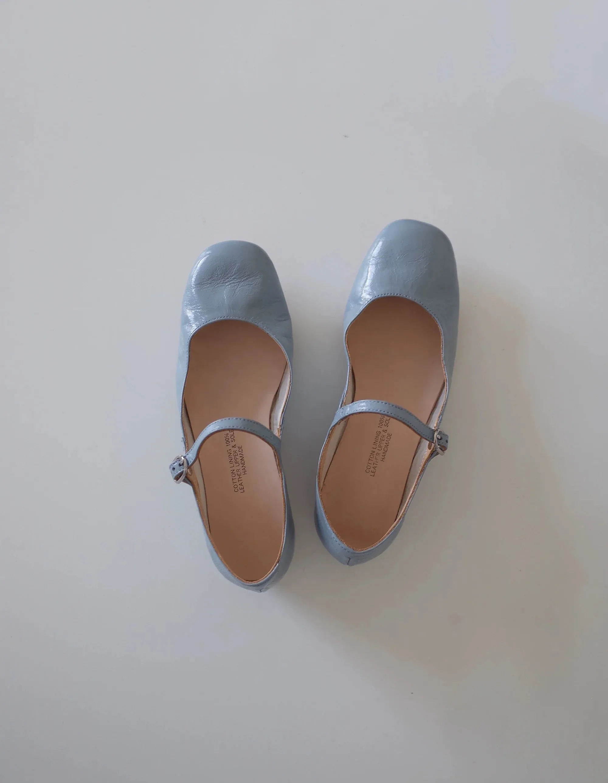 Light Blue Mary Jane Shoes
