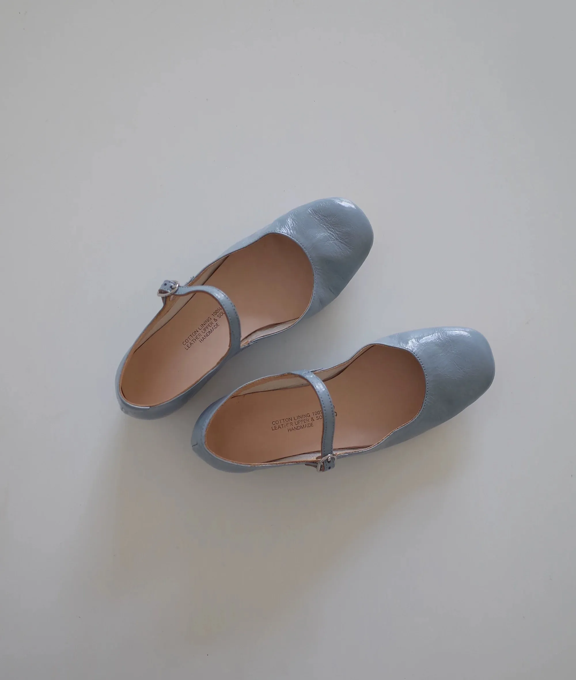 Light Blue Mary Jane Shoes