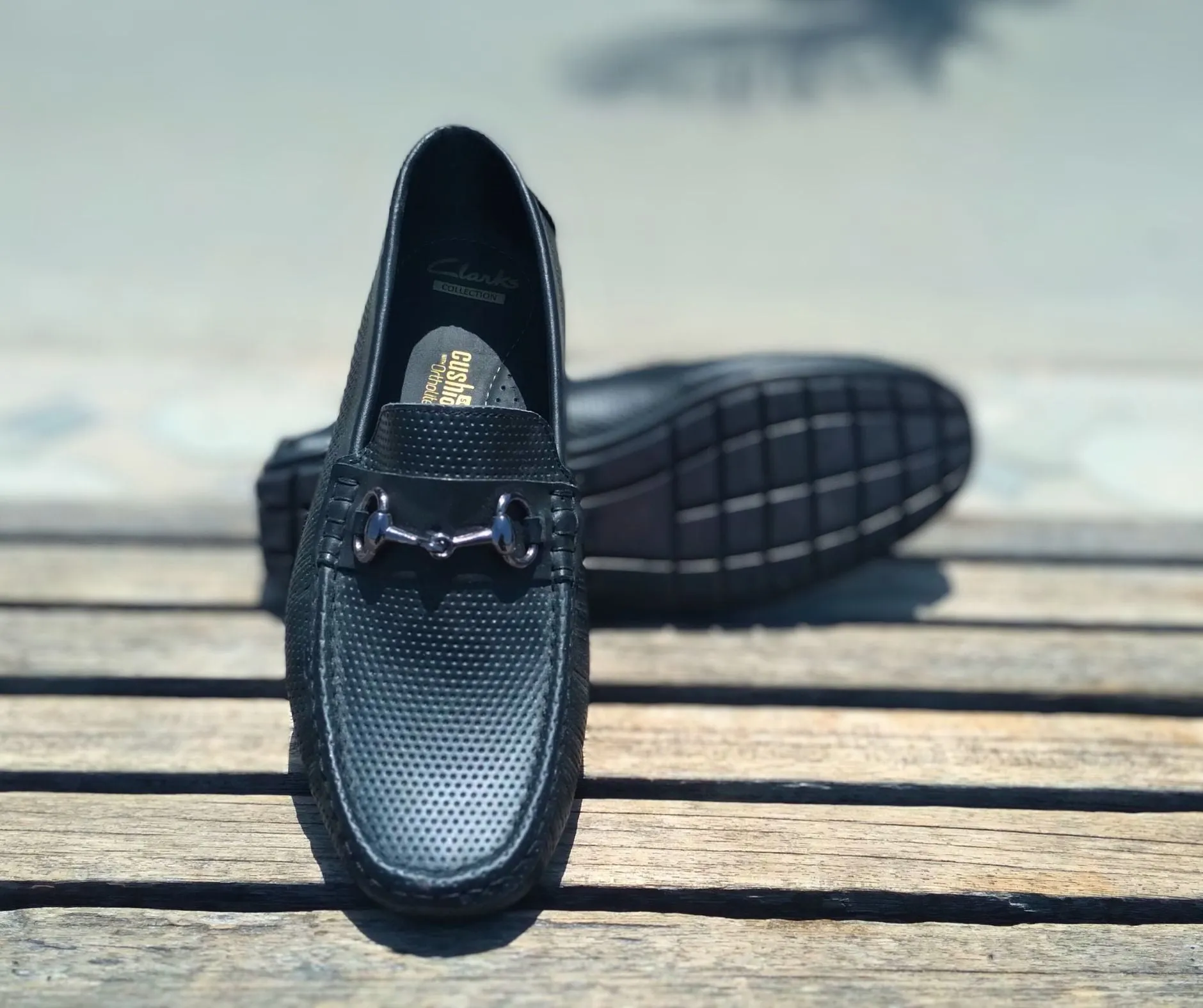 Loafer Shoes Genuine Leather Black