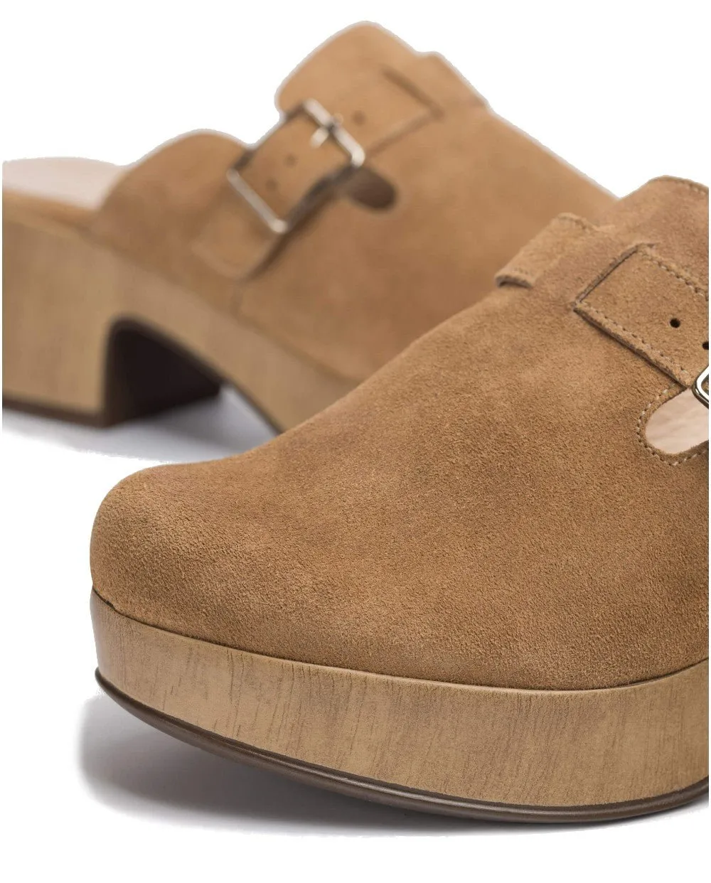 'Mara' women's clogs - Brown