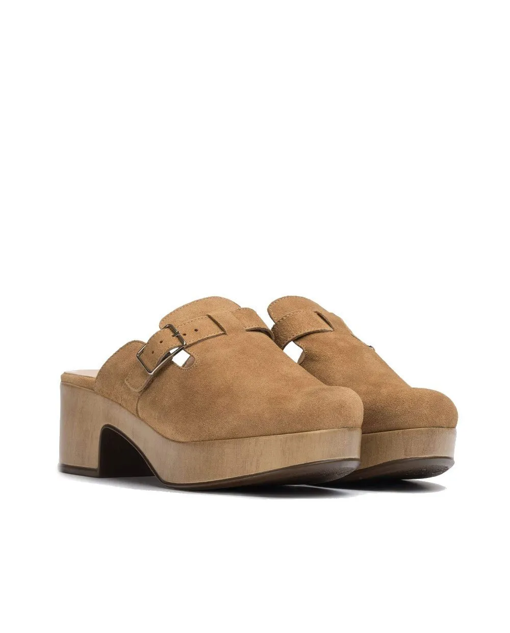 'Mara' women's clogs - Brown