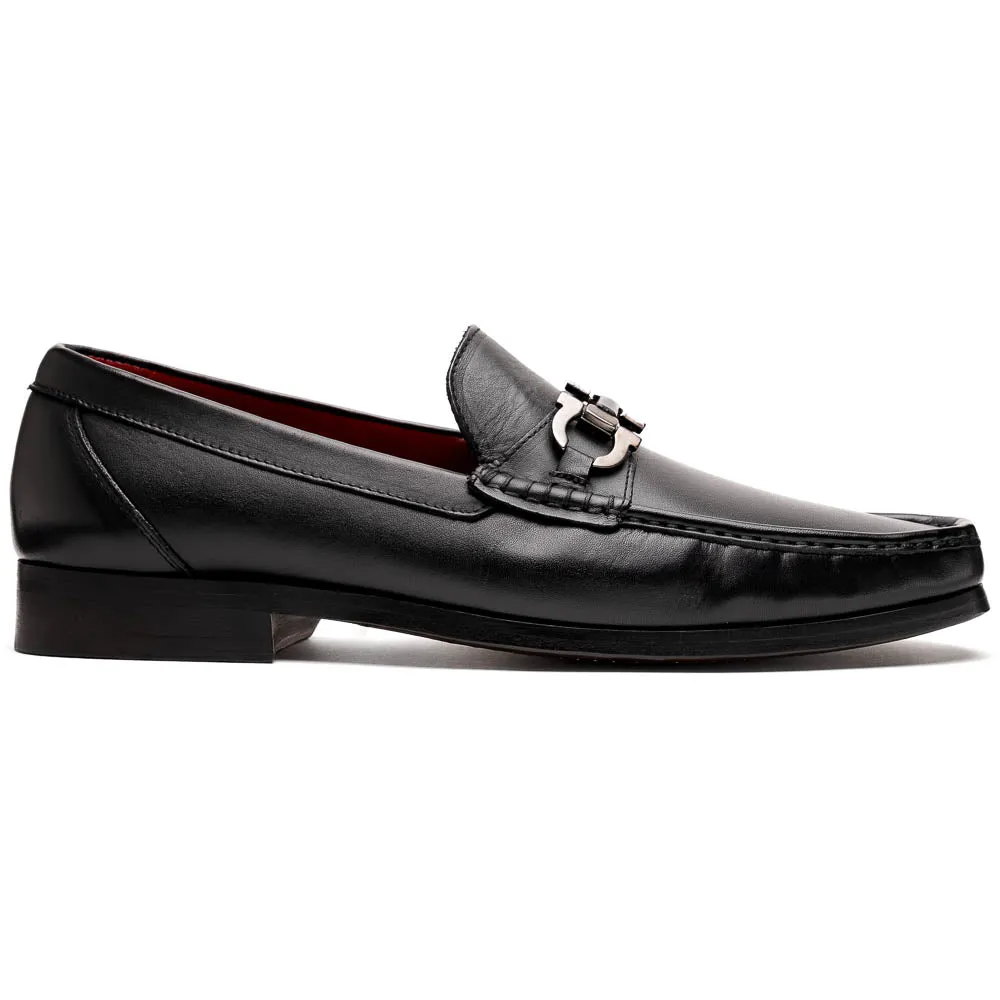 Marco Di Milano Cassarano in Black Calf Leather Loafers
