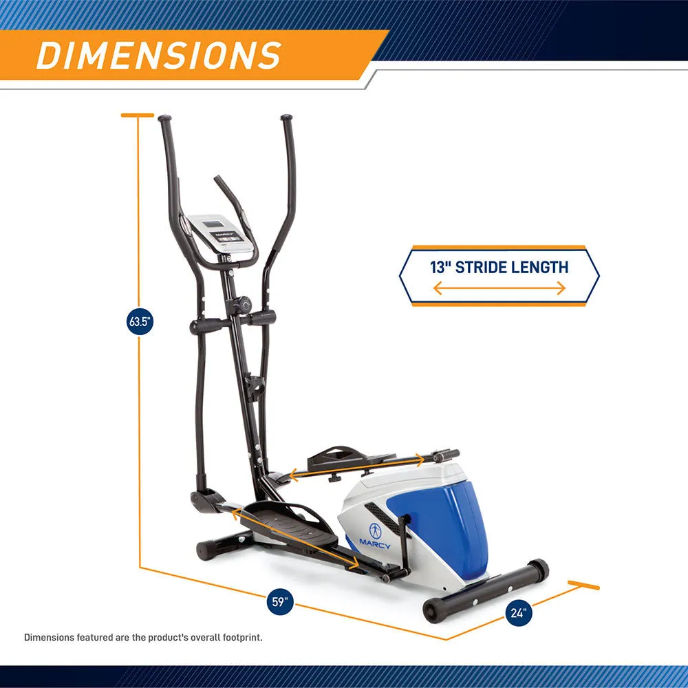 Marcy Magnetic Elliptical Trainer | ME-1017E - Retired