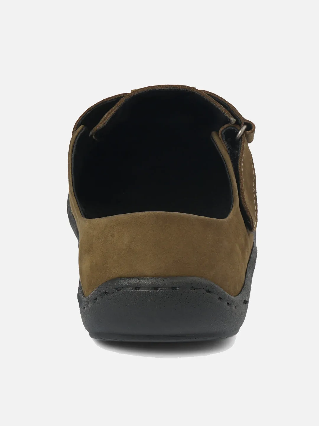 Men's Olive Mule Sandal (ID4070)
