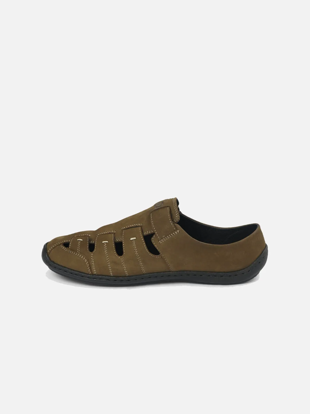 Men's Olive Mule Sandal (ID4070)