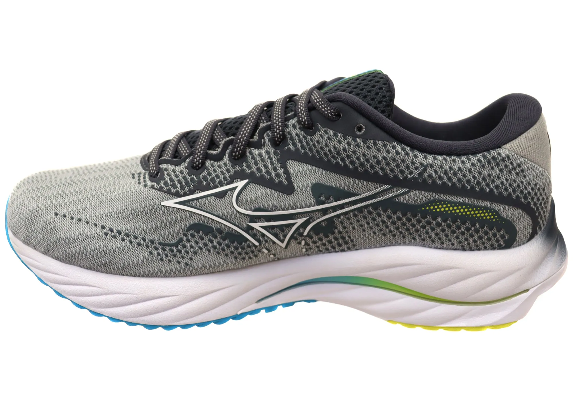 Mizuno Mens Wave Rider 27 Comfortable Running Shoes