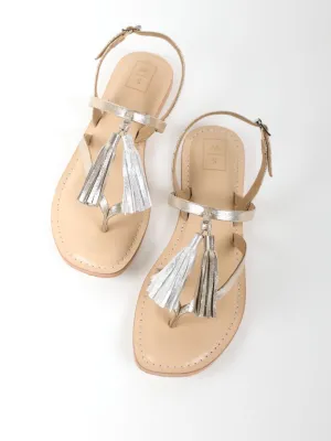 Moira Silver & Gold Sandals