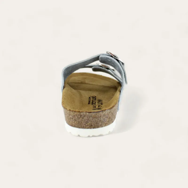 Naot Women's Santa Barbara - Gray Linen Leather
