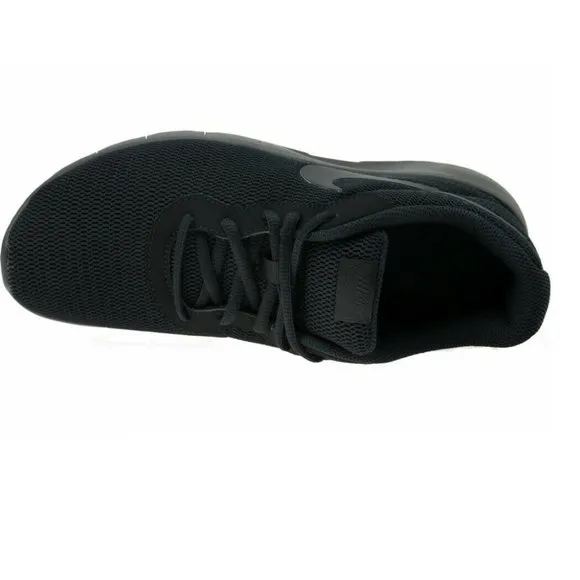 Nike Tanjun (GS) Triple Black Kids Running Sneaker Trainers 818381 001