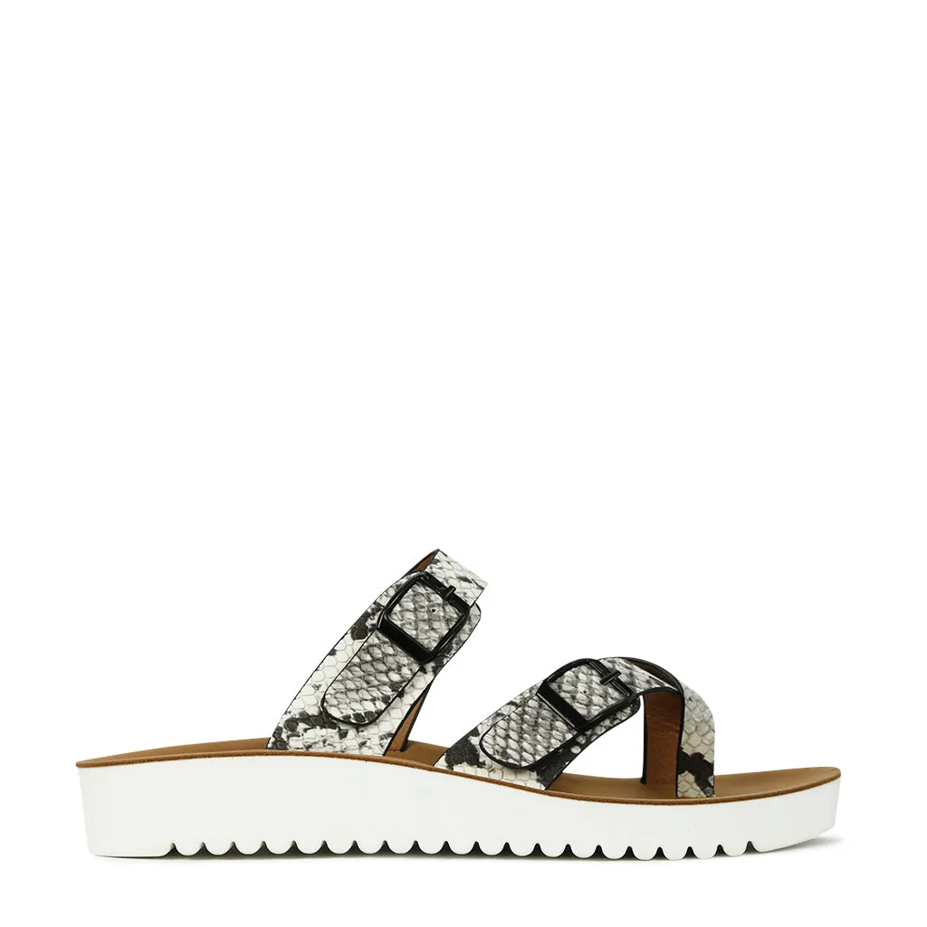 NIN DOUBLE STRAP SANDAL