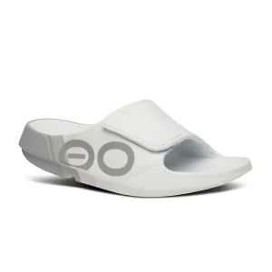 Oofos | OOahh Sport Flex Slide Limited | Unisex | Smoke Rally