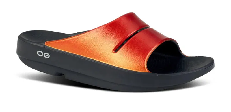 OOFOS Women's OOahh Luxe Slide - Solstice