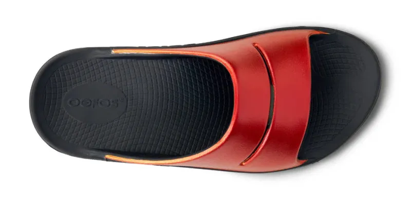OOFOS Women's OOahh Luxe Slide - Solstice