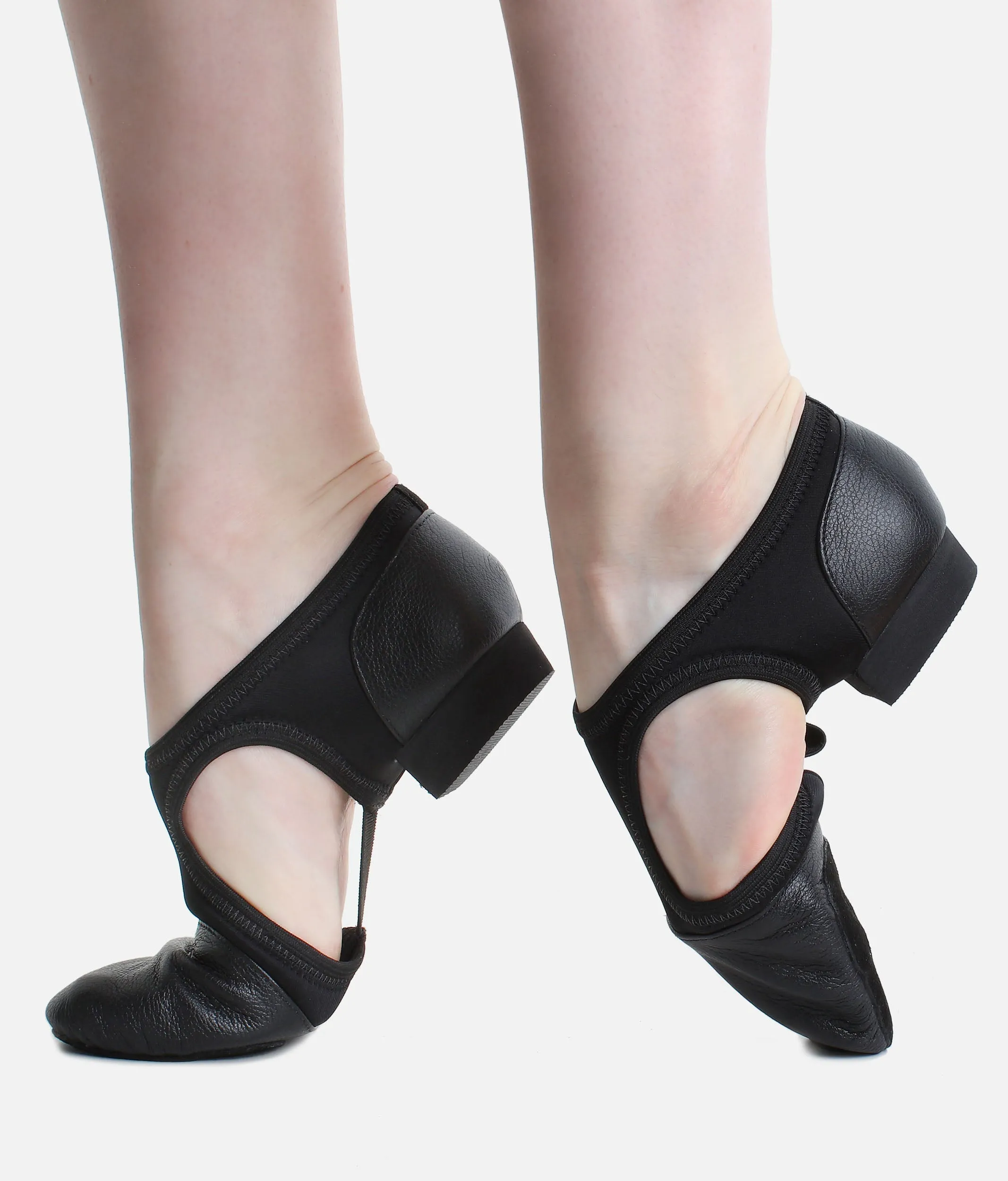Open Arch Split Sole Jazz Shoes  - JZ44
