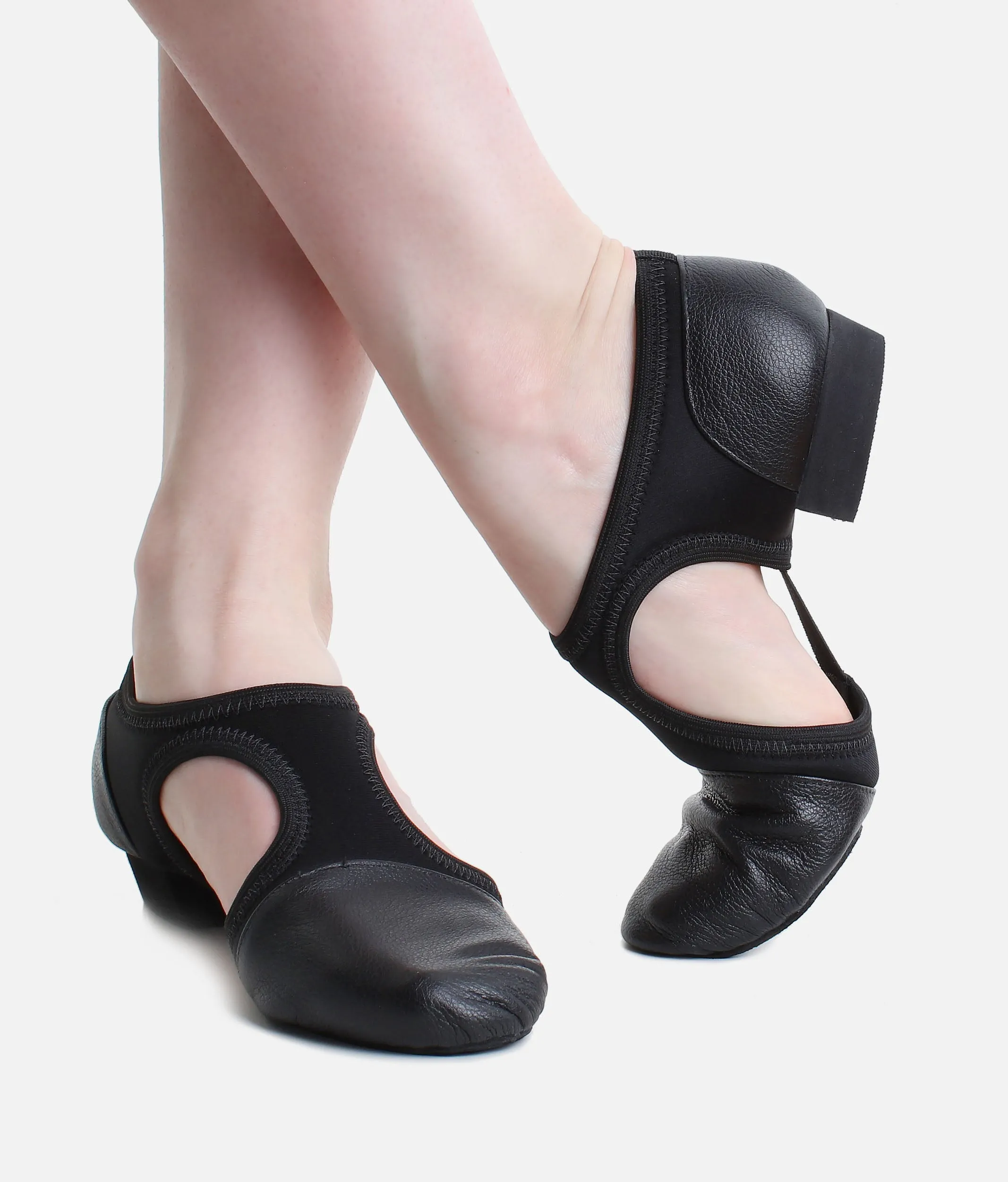 Open Arch Split Sole Jazz Shoes  - JZ44
