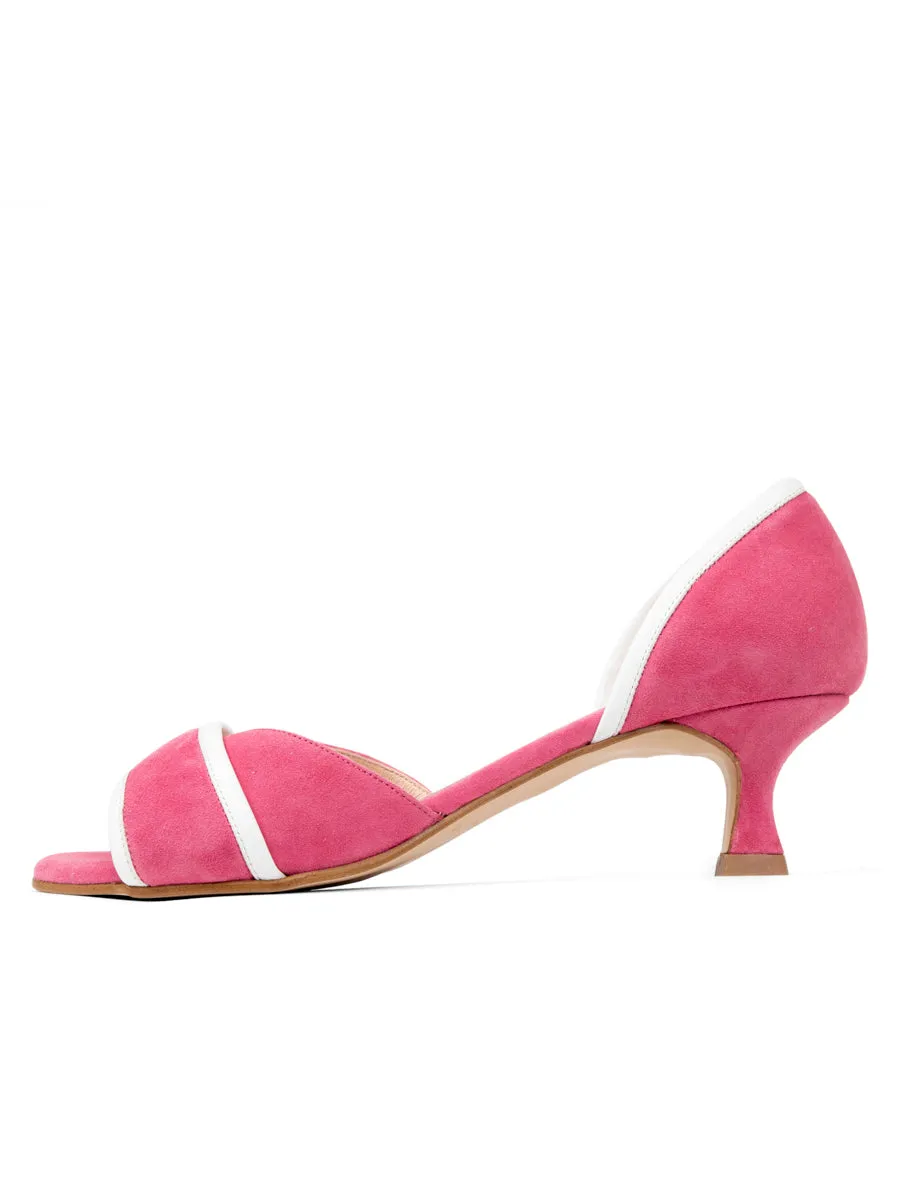 Parker D'orsay Kitten Heel Sandal