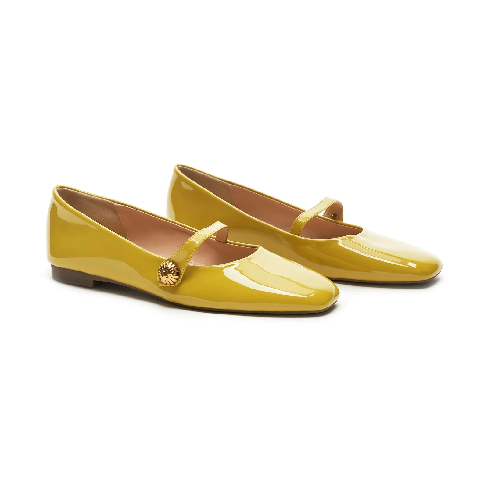 Patent Single-Strap Mary Jane (Clara)